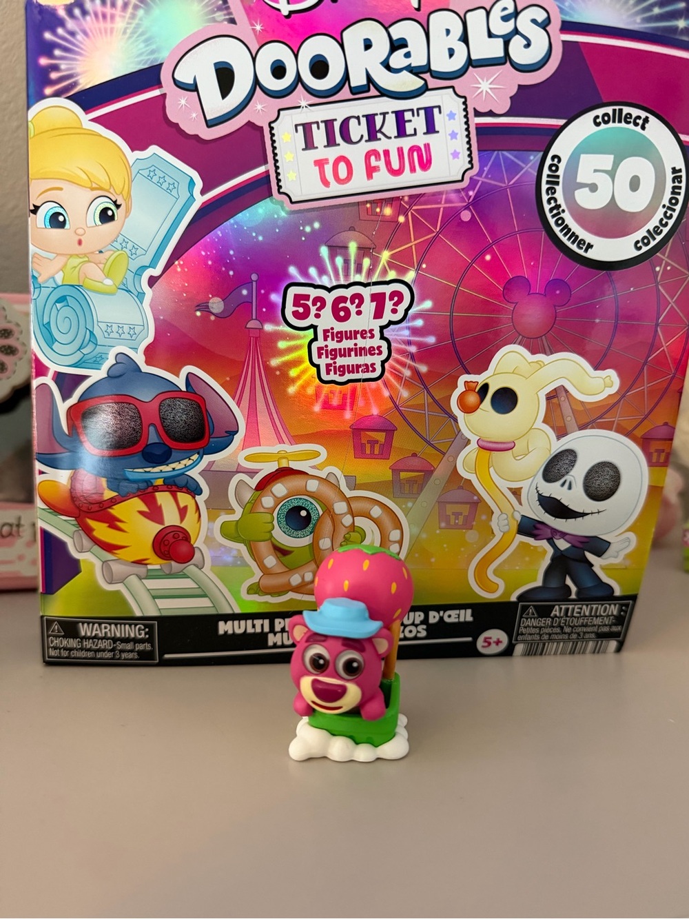 Disney Doorables Ticket to Fun Lotso Toy Story Common Amazing Amusements